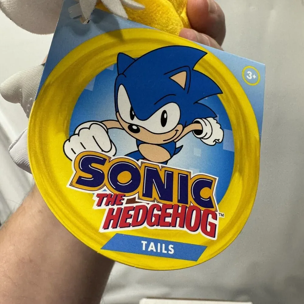 Sonic the Hedgehog Tails Plush Jakks Pacific 2023 Miles Prower Stuffed Toy NWT